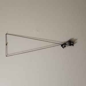 16 inch, Zebra gold necklace